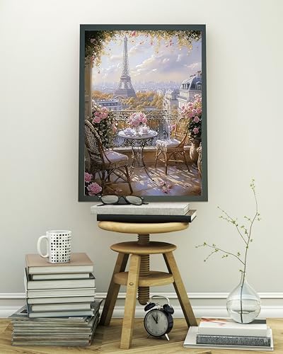 5DDIYART Paris Eiffel Tower Diamond Art Kits for Adults - color: KM558-1