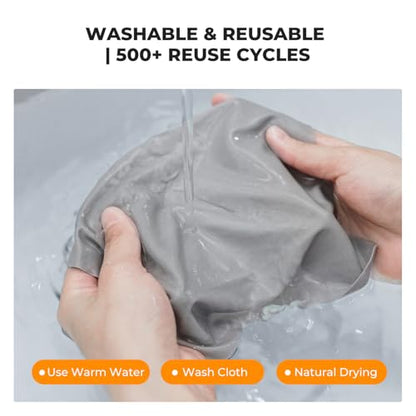 K&F CONCEPT Microfiber Lens Cleaning ClothX12,Glasses Cleaning,High Density