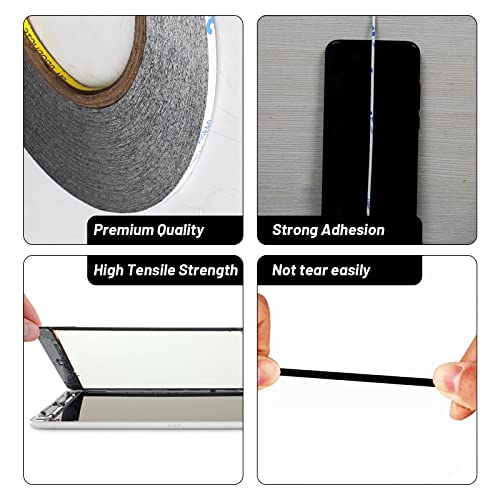 Kaisiking 3mm x 50M LCD Repair Tape Phone Screen Adhesive Tape - size: 3mm