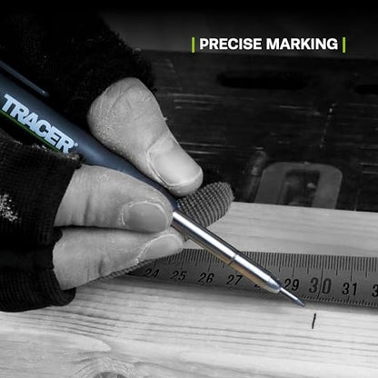 Tracer 2.8mm Carpenters Pencil - Deep Hole Construction Pencil with Holster - style: Pencil