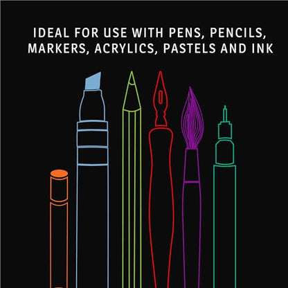 Speedball Art Products Mixed Media Paper Pad, 9-Inch by 12-Inch, White