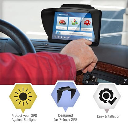 Visor Sunshade for Garmin RV 785 & Traffic | RV GPS Navigator
