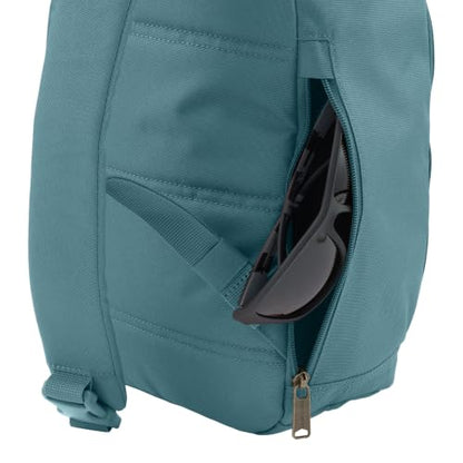 Carhartt Durable Sling Bag, Crossbody Backpack with Side Release Buckle, Tablet Sleeve and Adjustable Strap, Harbor Teal, 10L - color: Harbor Teal