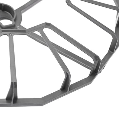 Drone Propeller Guard, Semi Enclosed Protector, Professional ABS Grey for Beginners Outdoor Photography