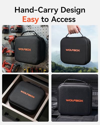 WOLFBOX MF100 Hard Carrying Case, Case Only, Device Not Included - size: SB100-MF100