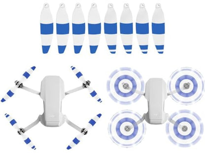 BTG Propellers for DJI Mini 4K/Mini 2 Se/Mavic Mini Drone Accessories Replacement Parts Blades Props (White Blue)