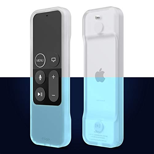 elago R1 Intelli Case for Apple TV Siri Remote 4K / 4th Gen - color: Nightglow Blue