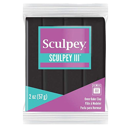 Sculpey 56g Black - color: Black