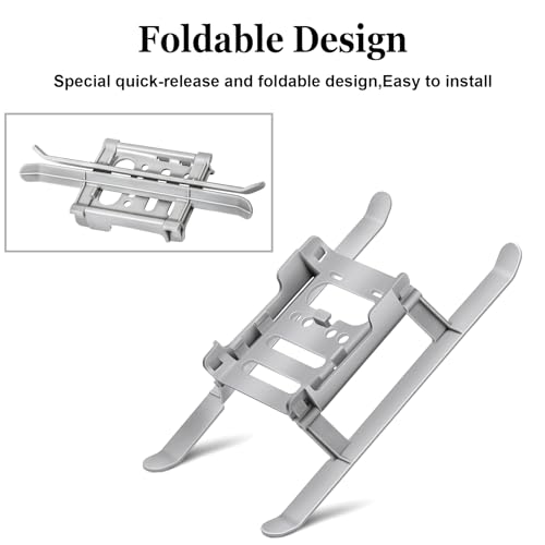Mini 4K 2SE Landing Gear - for DJI Mavic Mini 2 Mini SE Mini 2 Se Mini 4K Drone Accessories Foldable Extension Kit Quick-Release Landings Gears Legs - size: Mini 2SE/4K Landing Gear