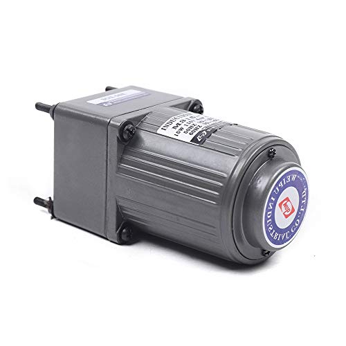 0-27RPM 15W 50K Variable Speed Geared Motor AC Gear Motor with Controller - color: 15W 50K
