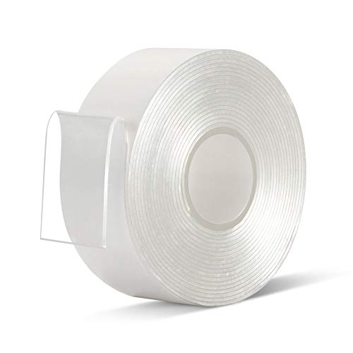 Double Sided Tape Heavy Duty Acrylic Two Sided Mounting Nano Tape - size: 1"