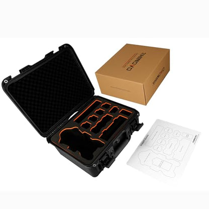Drone Case for DJI Mavic 4 Creator Combo, IP67 Waterproof Dustproof Shockproof Protective Carrying Hard Case with Precision-Cut Foam, Anti-Fingerprint EVA Surface and High-Density Foam Base