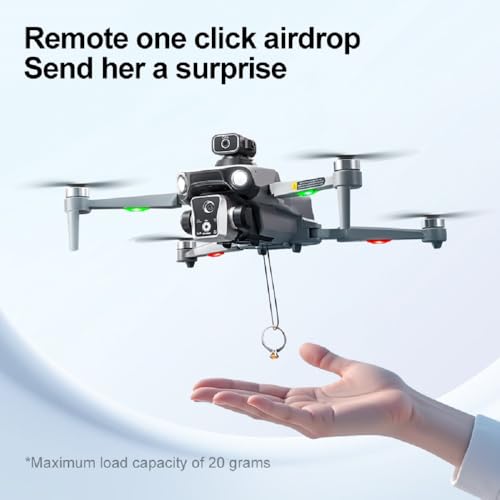 K19 GPS Drone 4.5-inch Screen Controller with SD card, 2 batteries.