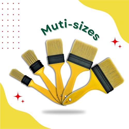 Not Chip Brush Set 1.5 inch 36 Pack, Never Lose Bristles - size: 1.5 inch, 36 pcs