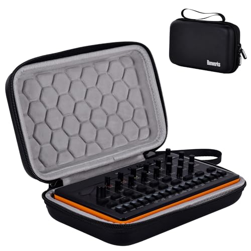 Banworks PU Hardshell Case for Roland AIRA Compact P-6/S-1/T-8/E-4/J-6 - size: For Roland P-6/S-1/T-8/E-4/J-6
