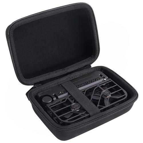 Hard EVA Carrying Case Compatible with HOVERAir X1 Drone with Camera storage case (black)
