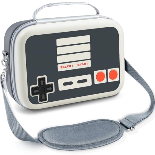 ivoler Carrying Storage Case for Nintendo Switch/Switch OLED 2021 RetroN3S - color: RetroShell N3S, size: 6.2''/7.0''
