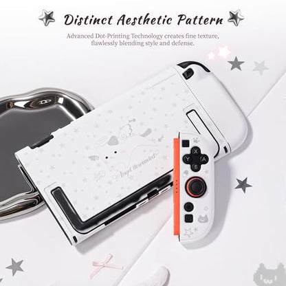 GeekShare Protective Shell Compatible with Switch 2 - color: Star Angel Cat