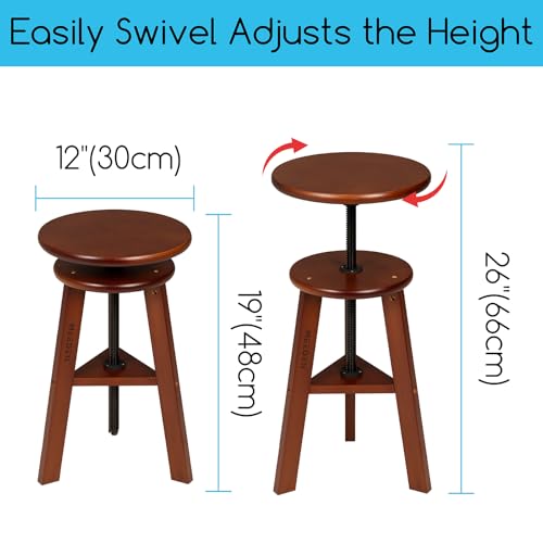 MEEDEN Vintage Drafting Table & Stool: 35.5" x 23.5" Art Desk and Stool Set - style: With a Stool