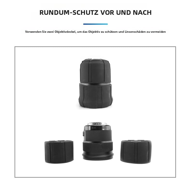 60–120mm Universal Camera Lens Cap Cover - Fits 99% DSLR Lenses, Element Proof, Lifetime Coverage, Single (TH-002 2pcs) - size: TH-002 2pcs