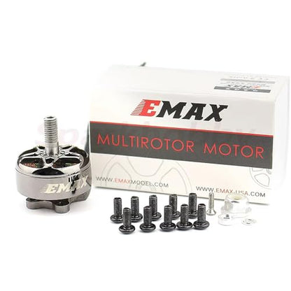 SPARKHOBBY 4PCS Upgrated ECO II Series 2207 1700/1900/2400KV 3-6S for Emax Brushless Motor 4mm Bearing Shaft for RC Drone Quacopter FPV Racing (4PCS 2207 2400KV) - style: 4PCS 2207 2400KV