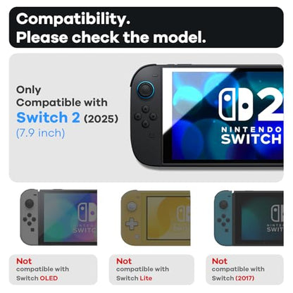 AACL 3 Pack for Nintendo Switch 2 2025 Screen Protector Glass [6.7"]