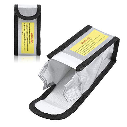 JTLB Fireproof, Battery Protective Bag Explosion-Proof with High Temperature for Lipo Charging Safety Storage and Traveling