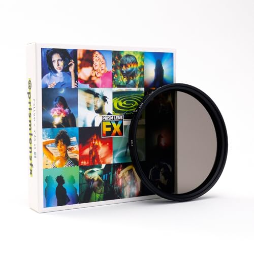 Prism Lens FX Cinema Hard Stop Variable ND Filter | 77mm Circular Threaded | Black Ring | 3-7 Stops (0.9-2.1) | Rotatable VND for Photo & Video | Color Accurate with No IR Shifts or X-Vignetting! - size: 77mm, style: Black Ring | 3-7 Stops (0.9-2.1)