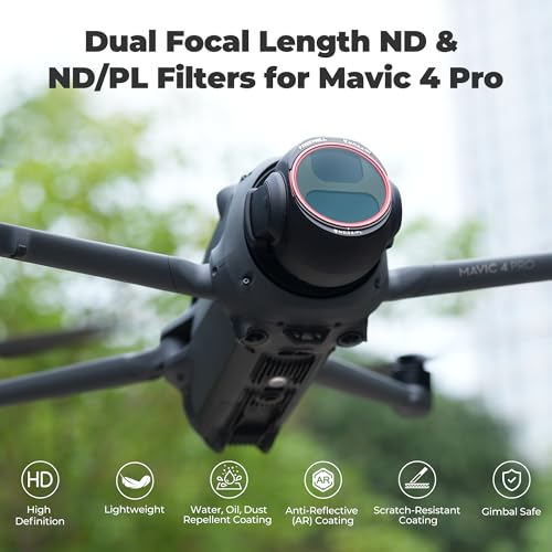 Freewell All Day 8-Pack Split ND & ND/PL Filters for DJI Mavic 4 Pro - style: All Day 8 Pack