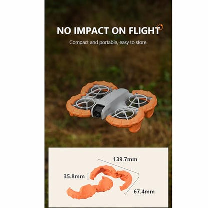 Drone Propeller Guard Buoyancy Anti-collision Covers for DJI NEO Propellers Protector Blades Bumper Rings Protective Covers EVA Skin