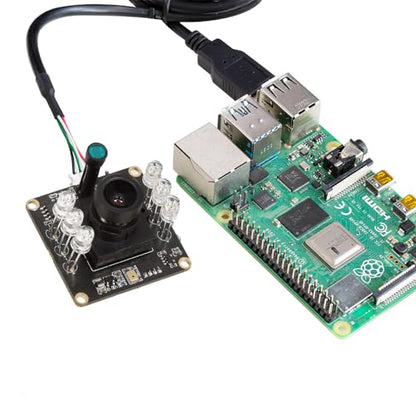 Arducam 1080P Day & Night Vision USB Camera for Computer, 2MP Automatic IR-Cut Switching All-Day Image USB2.0 Webcam Board with IR LEDs for Windows, Linux, Android and Mac OS