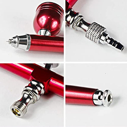 HUBEST 0.3mm Dual-Action Airbrush Spray Gun,with 7cc Cup for Model & Makeup