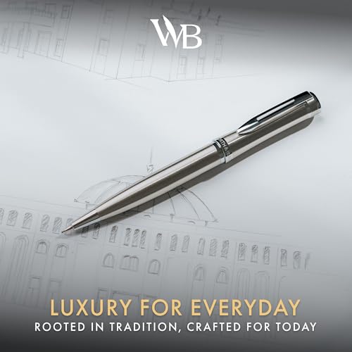 Wordsworth & Black Luxury Metal Mechanical Pencil 0.7mm for Writing, Silver - color: Silver Chrome