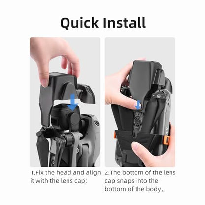 CAPART Gimbal Cover for DJI Air 3S Drone Accessories, Lens Protector Cap