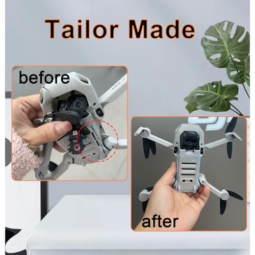 Bottom Shell Replacement For Dji Mini 4K Drone Accessories,Dji Mini 2 Bottom Assembly Shell Cover/Body Frame Replacement,Mini 2 SE Lower Frame Original Drone Repair Parts