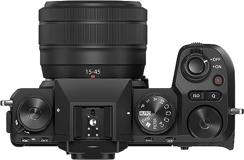 FUJIFILM X-S20 Mirrorless Camera with 15-45mm Lens & 4K Monitor Bundle