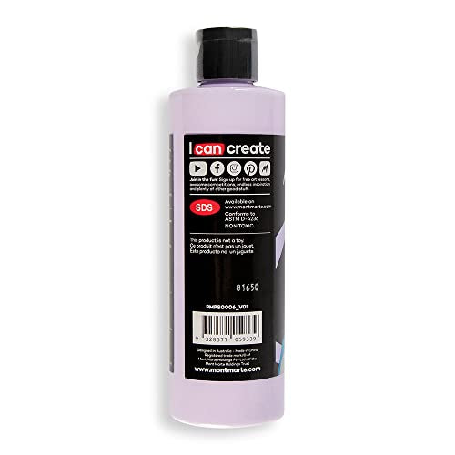 Mont Marte SuperCell Pouring Paint 240ml - Light Purple - color: Light Purple