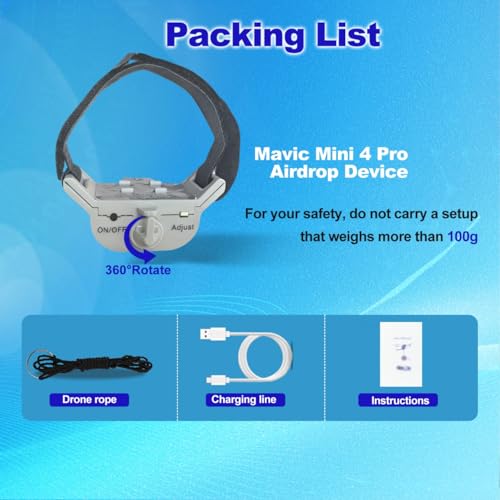 Mini 4 Pro Payload Airdrop Release System (Airdrop System) - color: Airdrop System