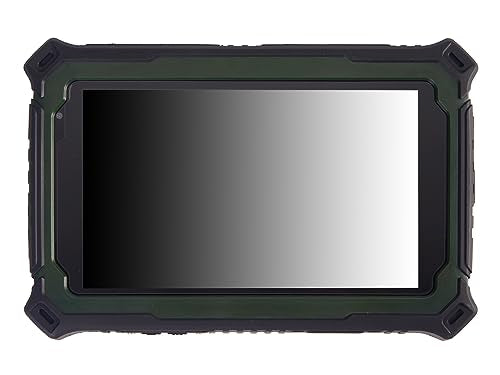 RT71-Pro Ruggedized Tablet - 7" 1200NIT High Bright, 8 Core 2.0GHz, Android 9, 4G LTE, Military Spec in Army Green
