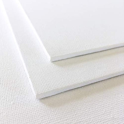 milo Canvas Flat Panel Boards for Painting, 11x14 inch, 24 Pack, White - size: 11"x14" Pack of 24