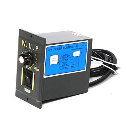 0-27RPM 90W 50K AC Variable Speed Gear Reduction Motor with Controller - color: 50K 90W