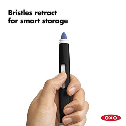 OXO Good Grips Electronics Cleaning Brush - Blue - color: Blue, size: One Size, style: Brush