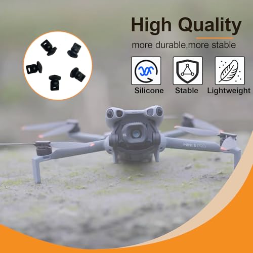 Replacement Gimbal Shock Rubber Damper for DJI Mini 5 Pro Gimbal Camera Shock Absorber Spare Parts Drone Body Accessories(5 Pcs)
