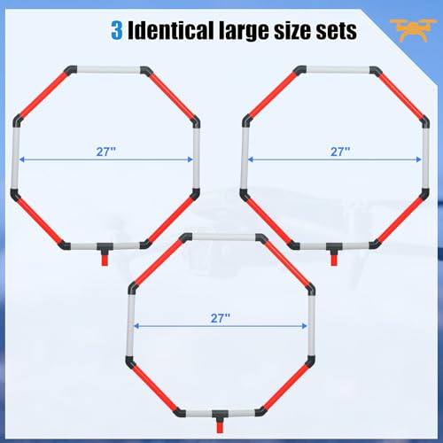 3 Different Sizes FPV RC Racing Game Loop Gates - size: 27"/27"/27"