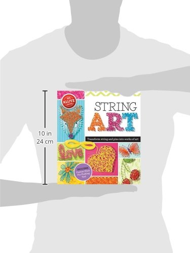 String Art: Turn string and pins into works of art - size: Medium