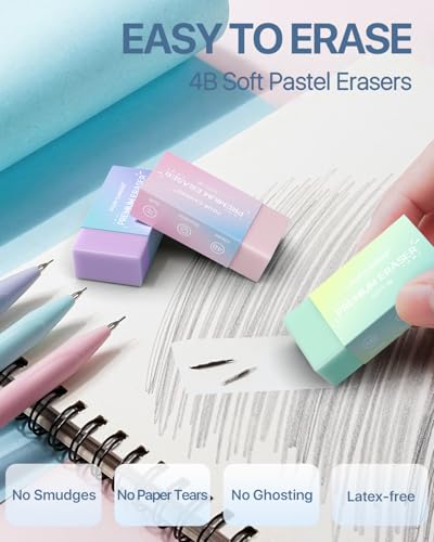 Four Candies Cute Mechanical Pencil Set, 0.9mm Bold Point, 6-Count Pack - style: 6PCS 0.9 mm
