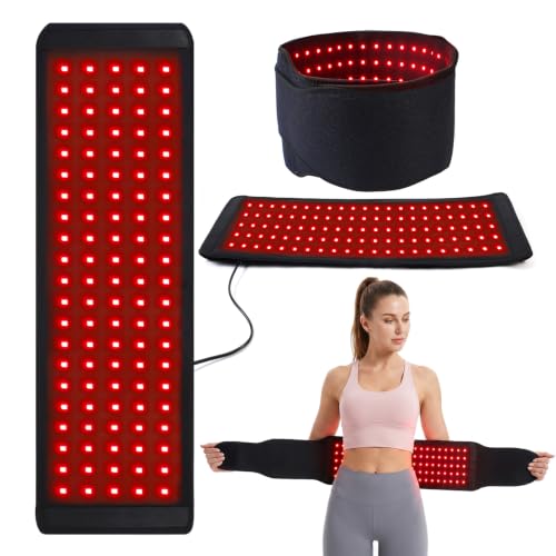 Red Light Therapy Pad, 105LED 660nm 850nm Infrared Light Wrap - size: 7.09*51.18