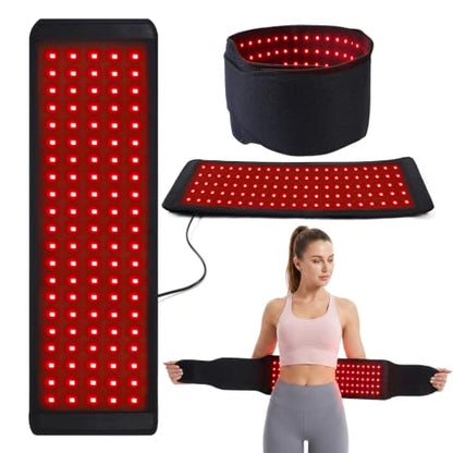 Red Light Therapy Pad, 105LED 660nm 850nm Infrared Light Wrap - size: 7.09*51.18