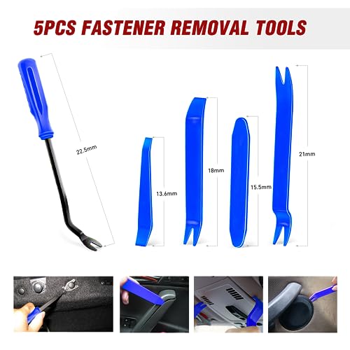 Nilight 860Pcs Car Push Retainer Clips & Auto Fasteners Assortment - color: 860Pcs Clips + Remover