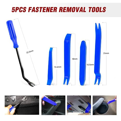 Nilight 860Pcs Car Push Retainer Clips & Auto Fasteners Assortment - color: 860Pcs Clips + Remover